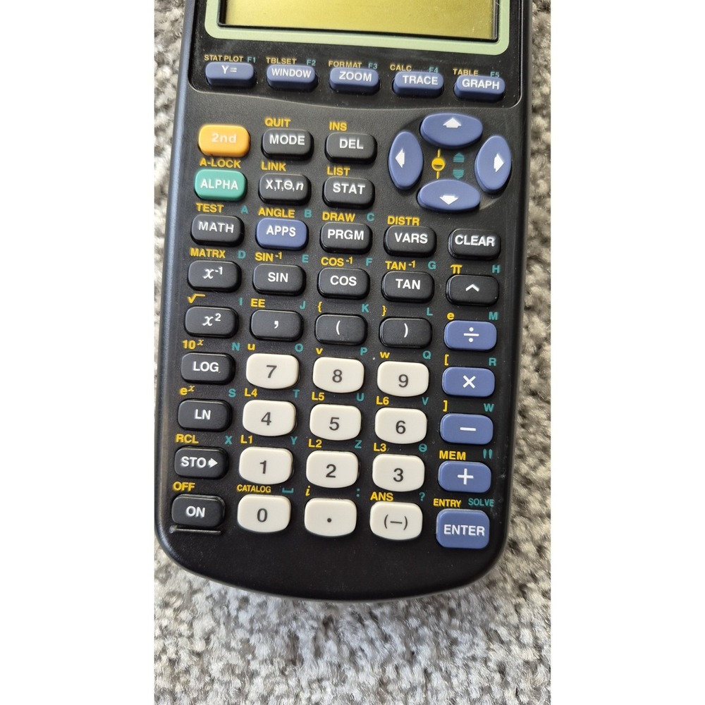 Texas Instruments‎ TI-83 Plus Graphing Calculator w/cover Tested Working - Picture 2 of 9